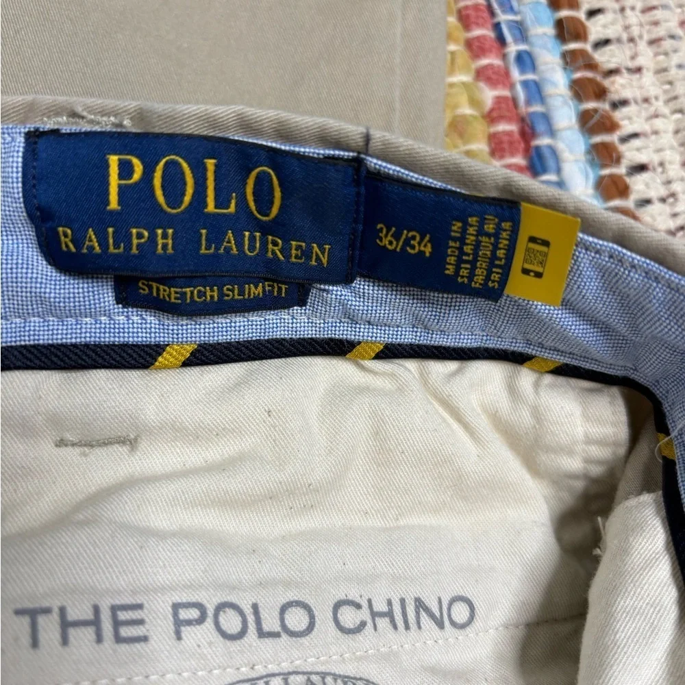 Polo Ralph Lauren Stretch Flat Front Chino Pant 36